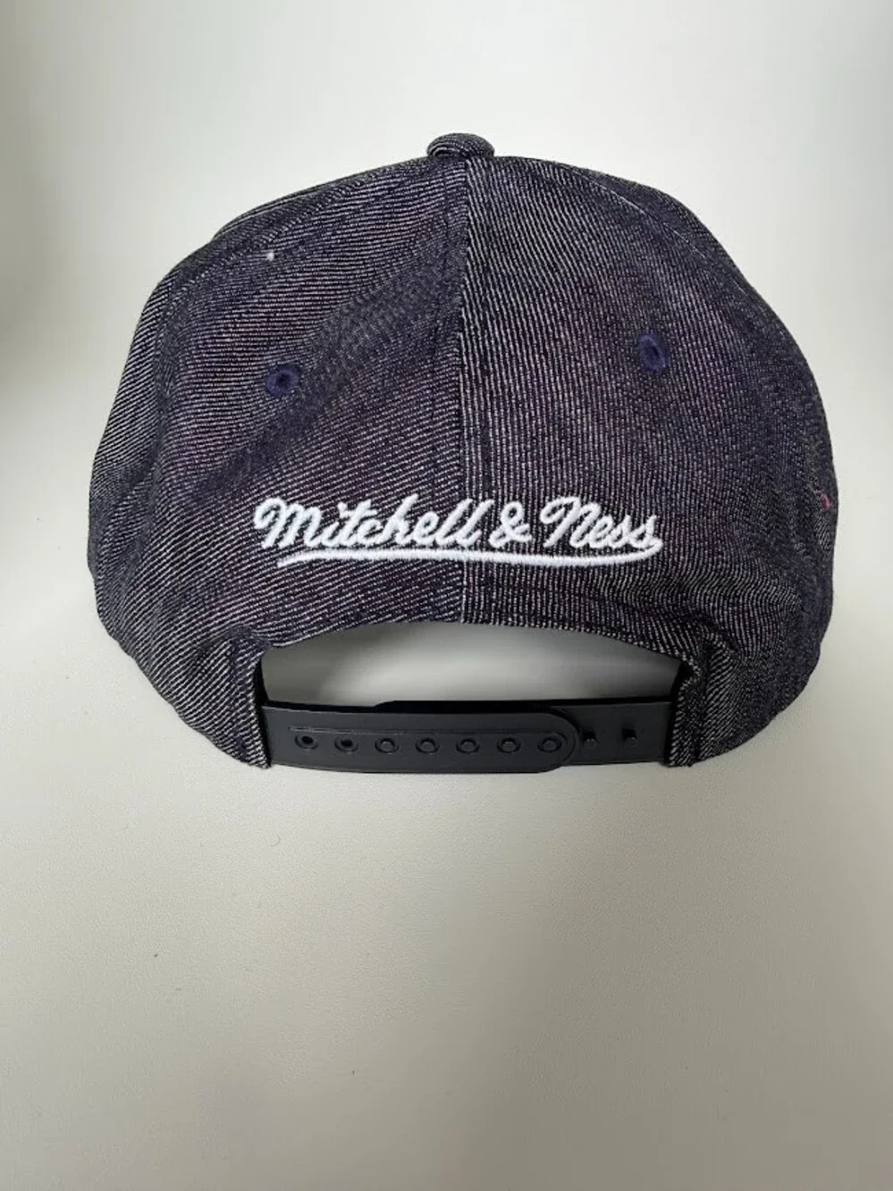 Mitchell & Ness Chicago Blackhawks Denim Snapback Hat Cap NHL NWT